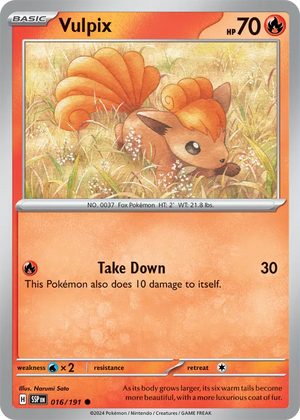 #016 Vulpix