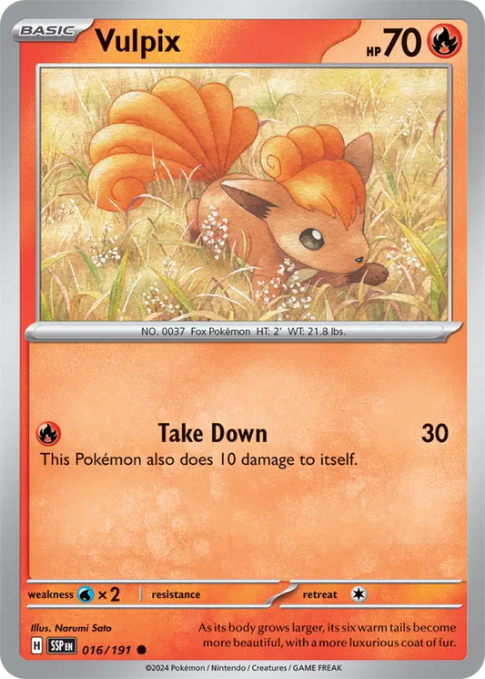 #016 Vulpix