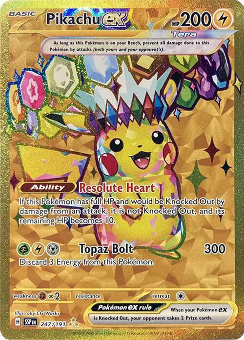 #247 Pikachu EX