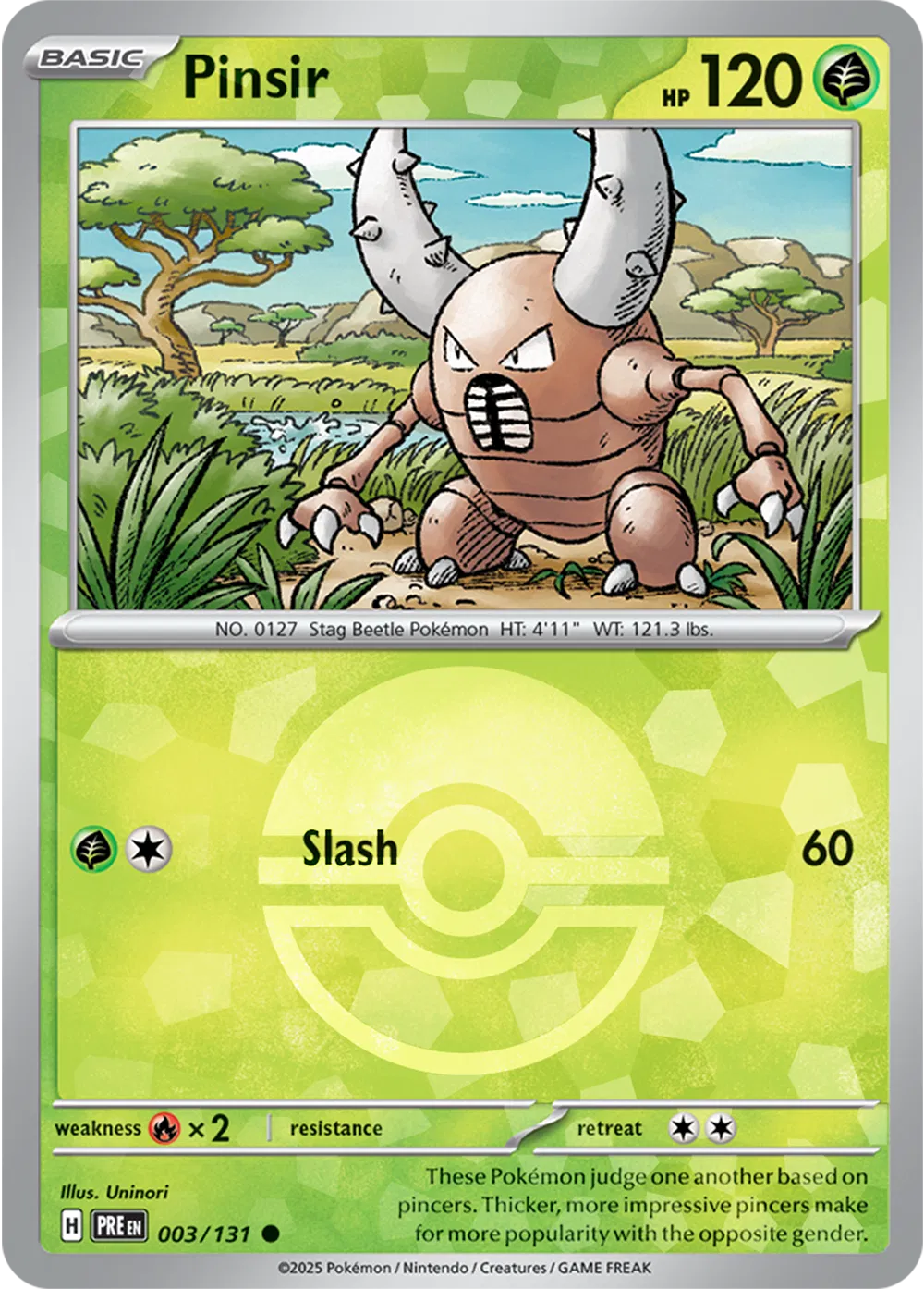 #003 Pinsir