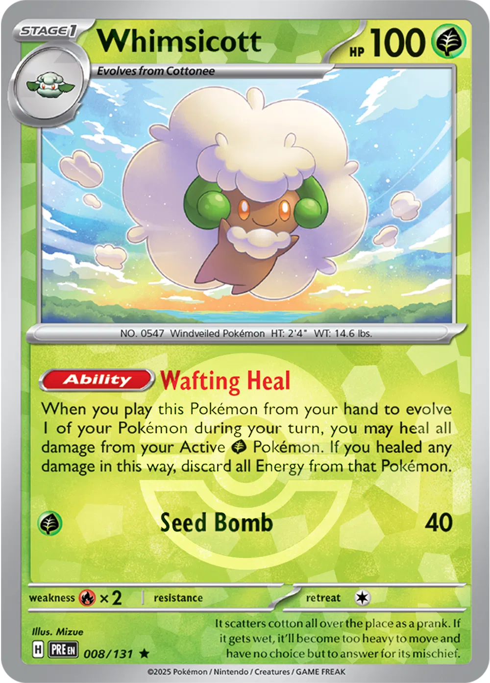 #008 Whimsicott