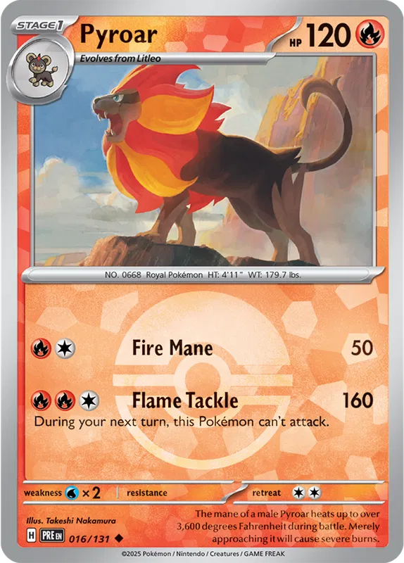 #016 Pyroar