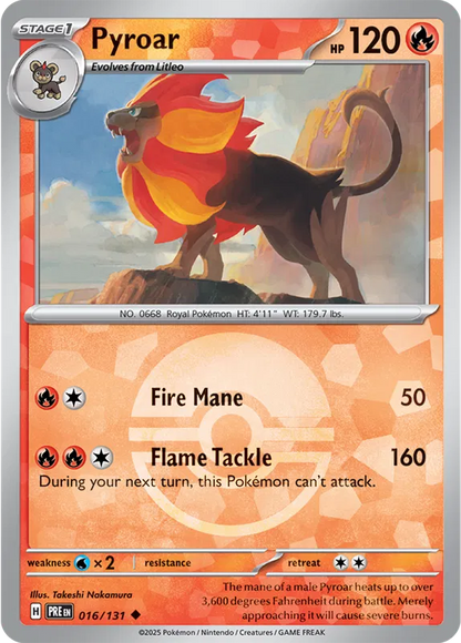 #016 Pyroar