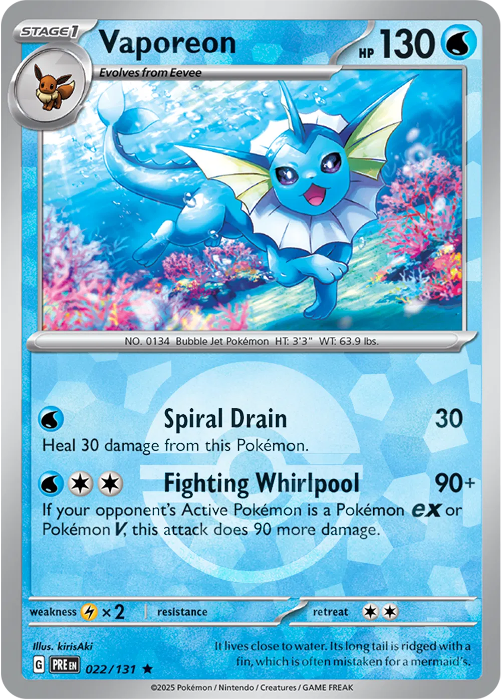 #022 Vaporeon