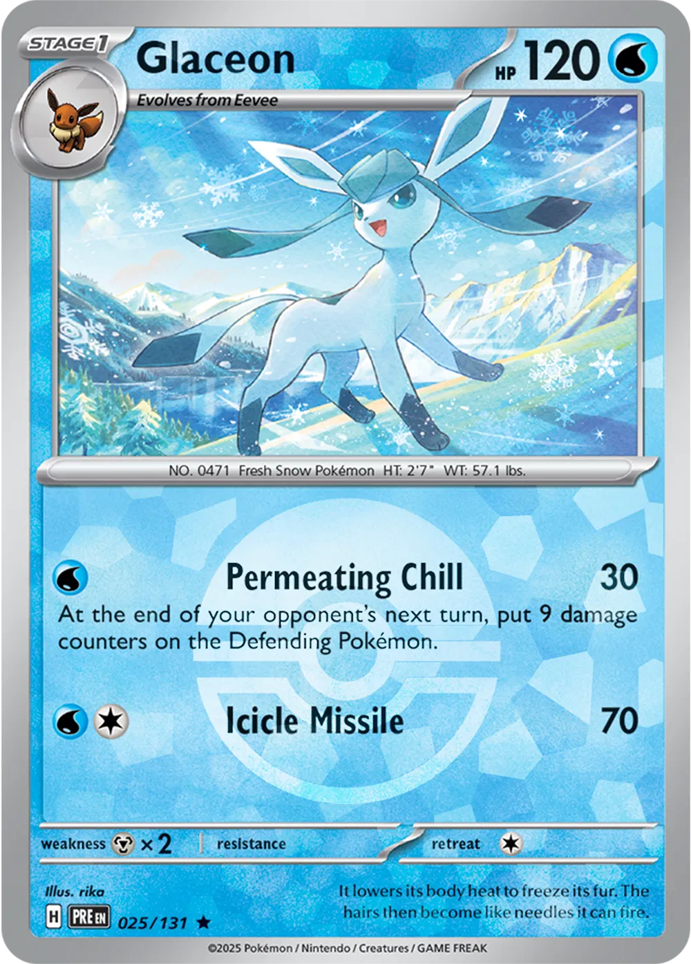 #025 Glaceon