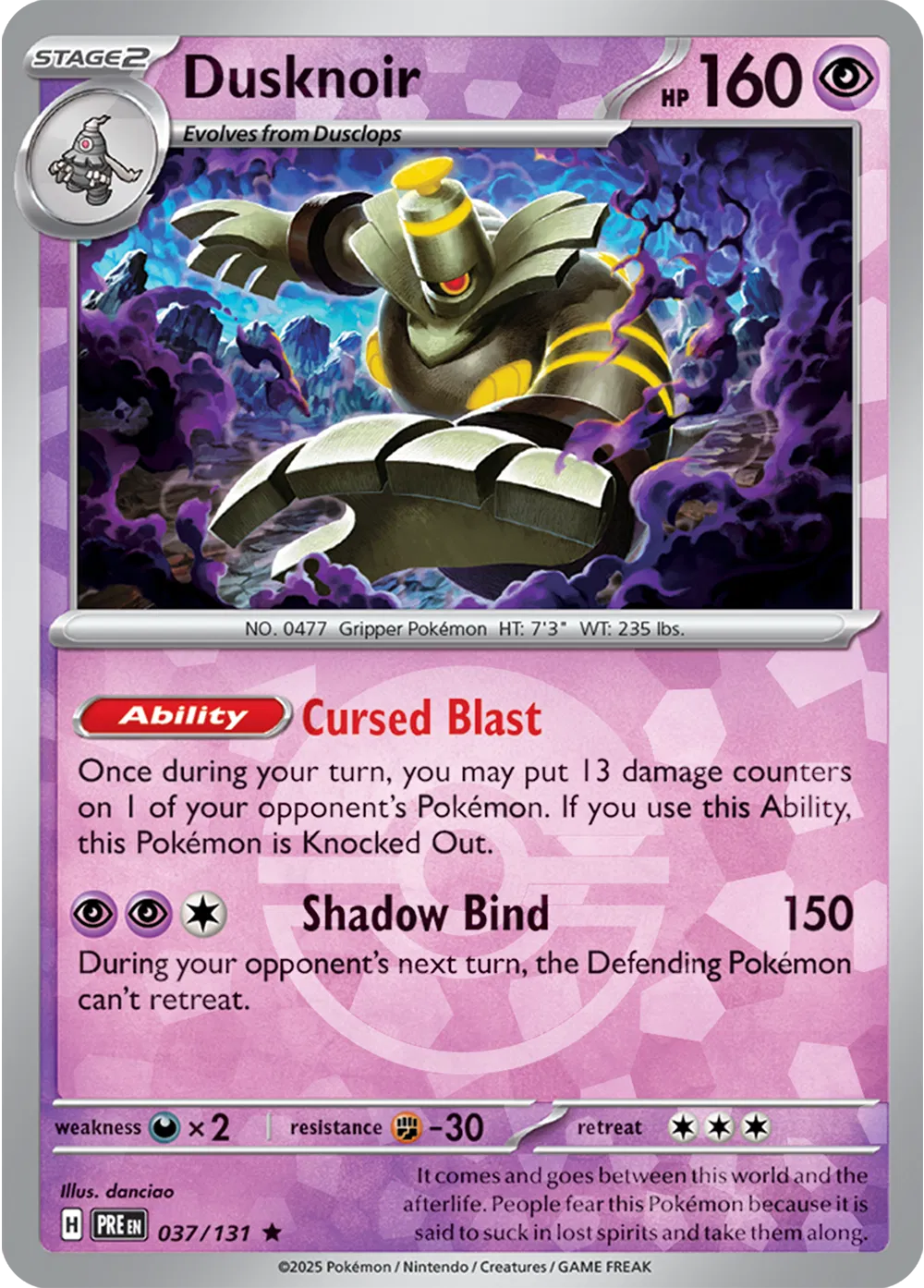 #037 Dusknoir