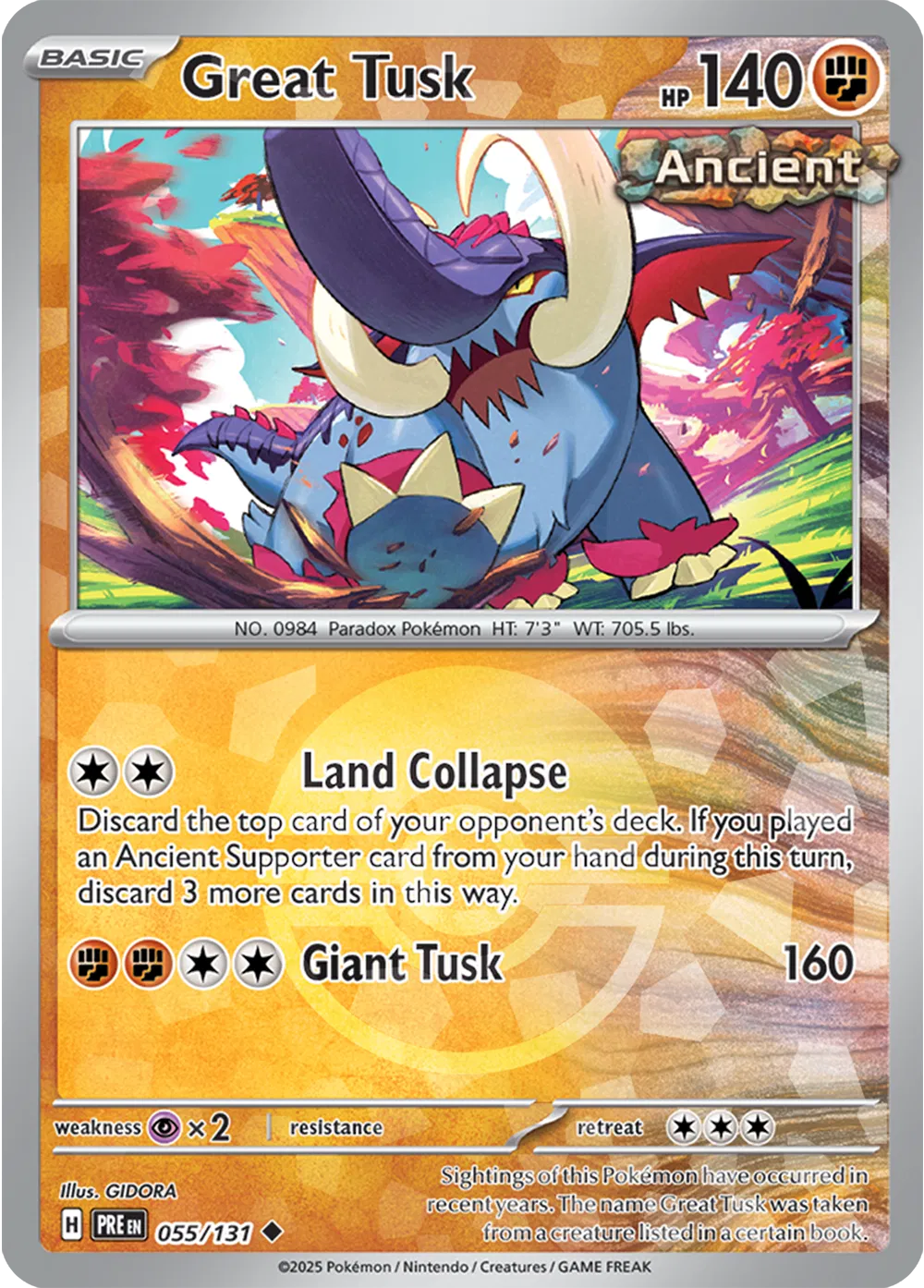 #055 Great Tusk
