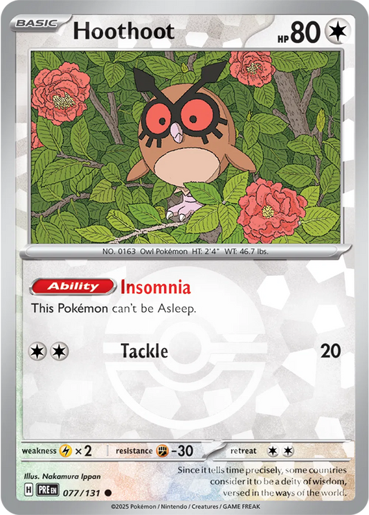 #077 Hoothoot