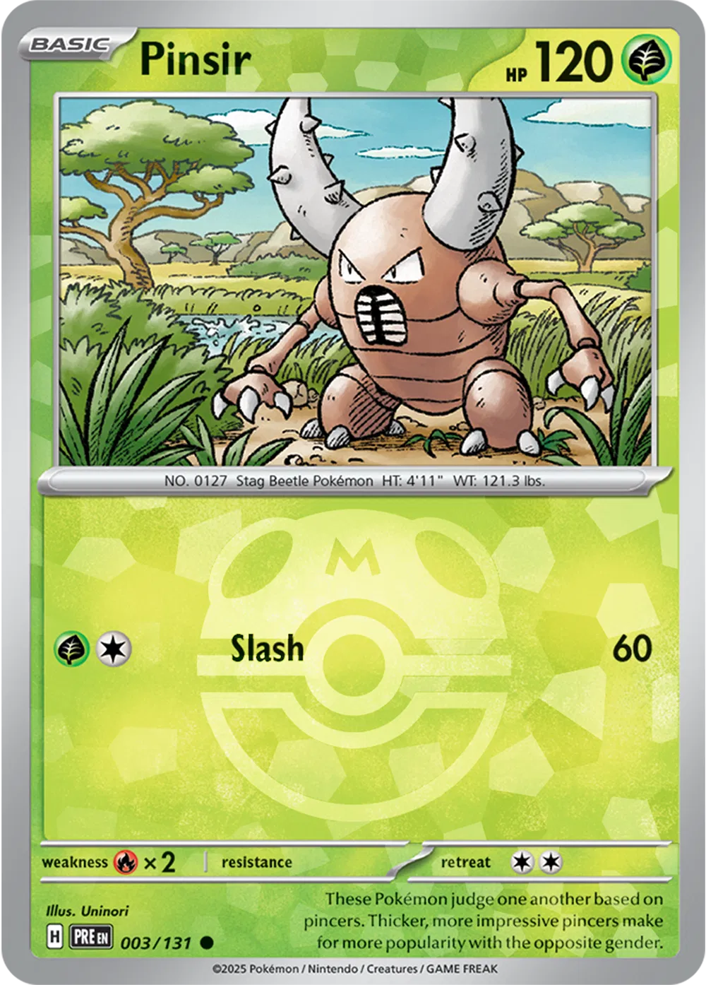 #003 Pinsir