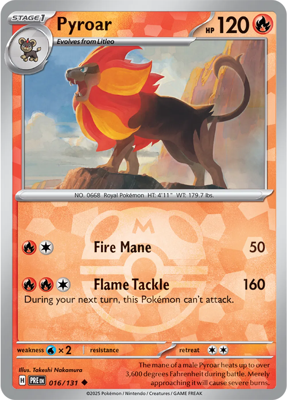 #016 Pyroar
