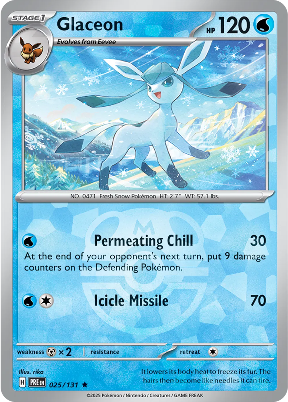 #025 Glaceon
