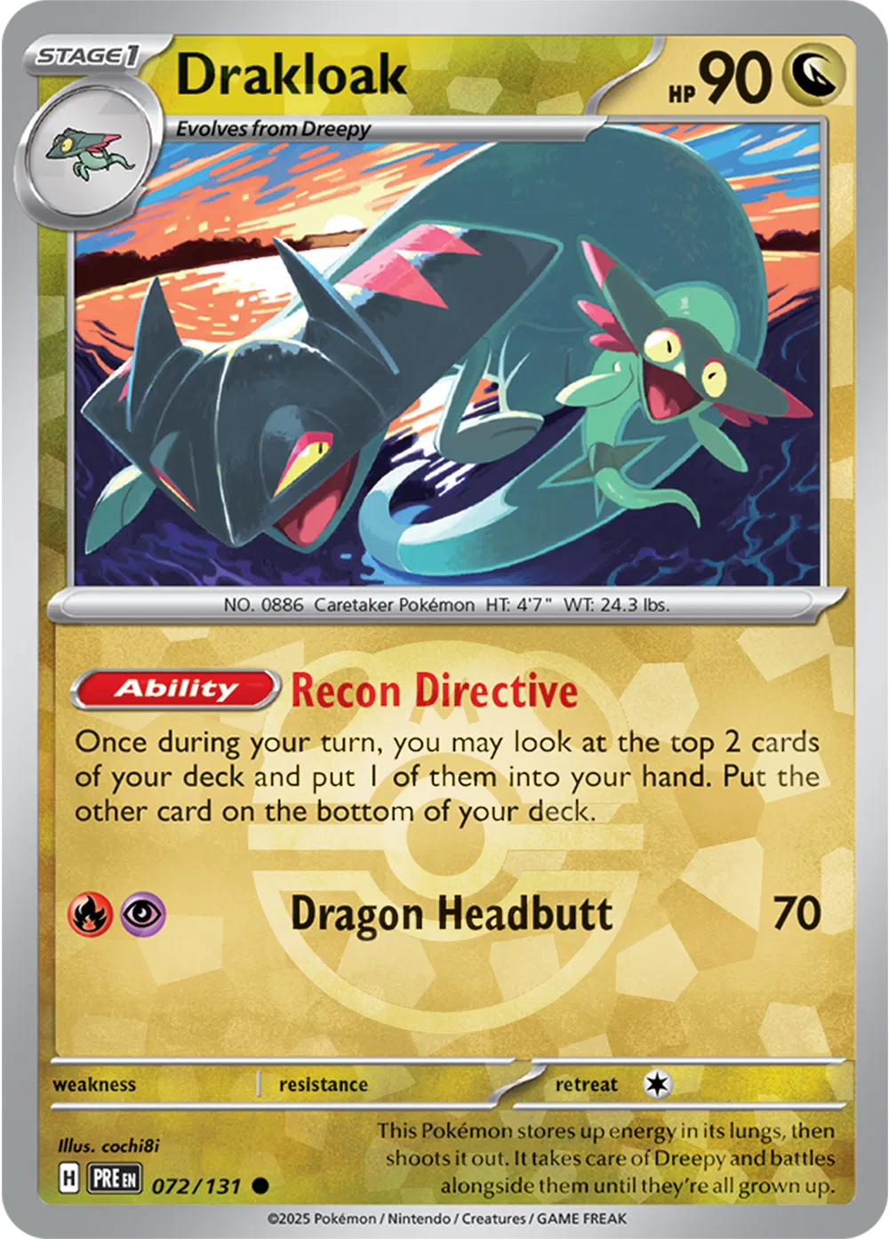#072 Drakloak