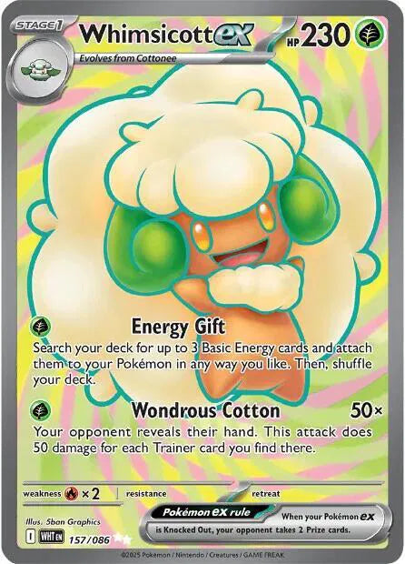 #157 Whimsicott EX