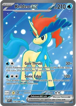 #159 Keldeo EX