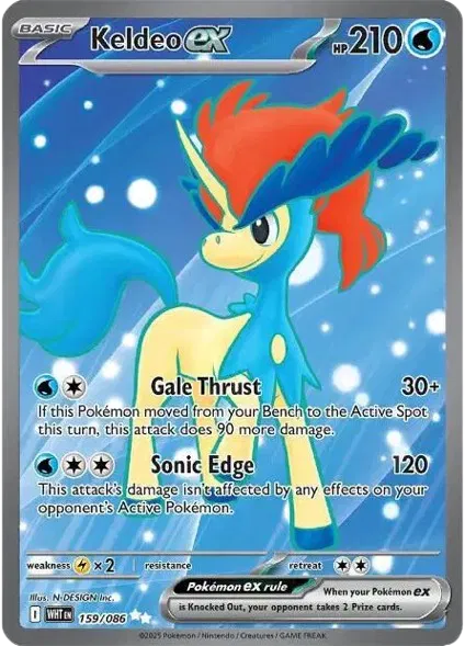 #159 Keldeo EX