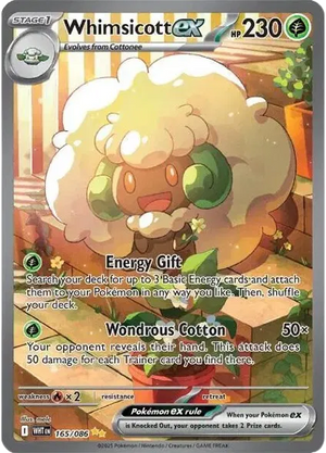 #165 Whimsicott EX
