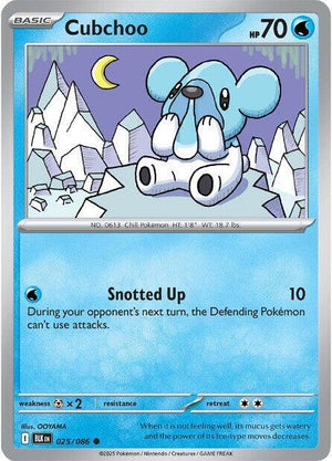 #025 Cubchoo