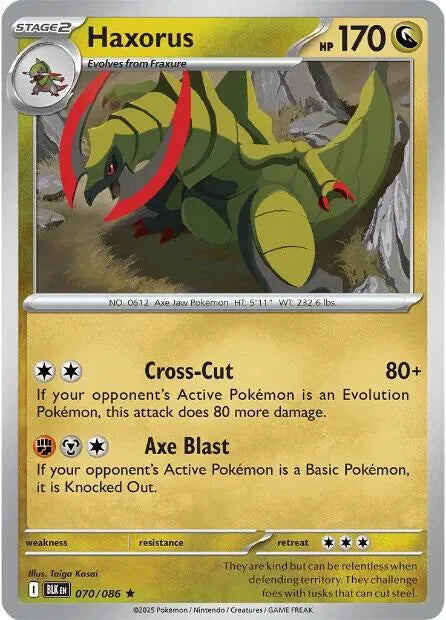#070 Haxorus