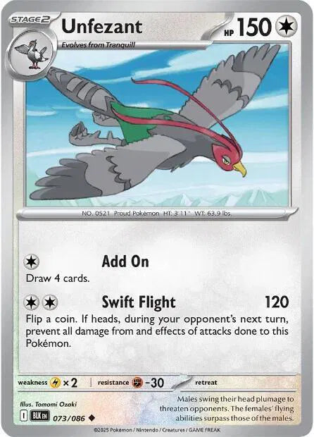 #073 Unfezant