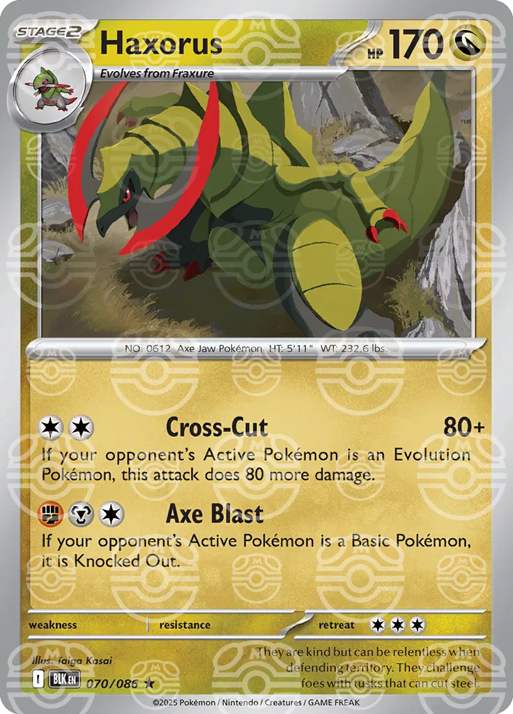 #070 Haxorus