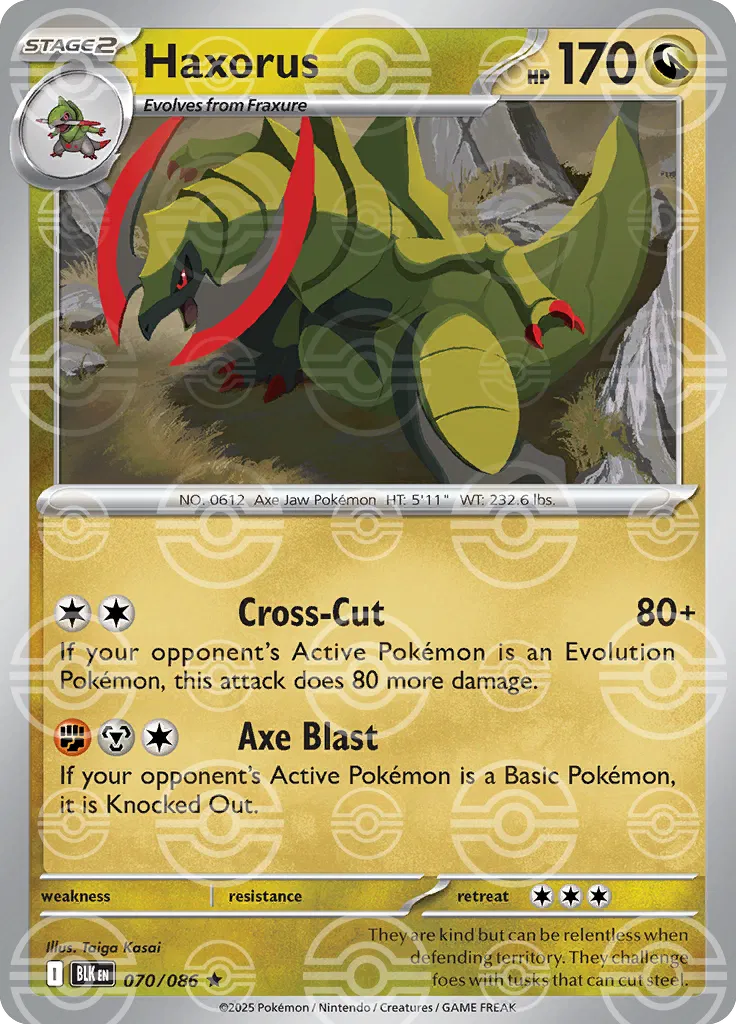 #070 Haxorus