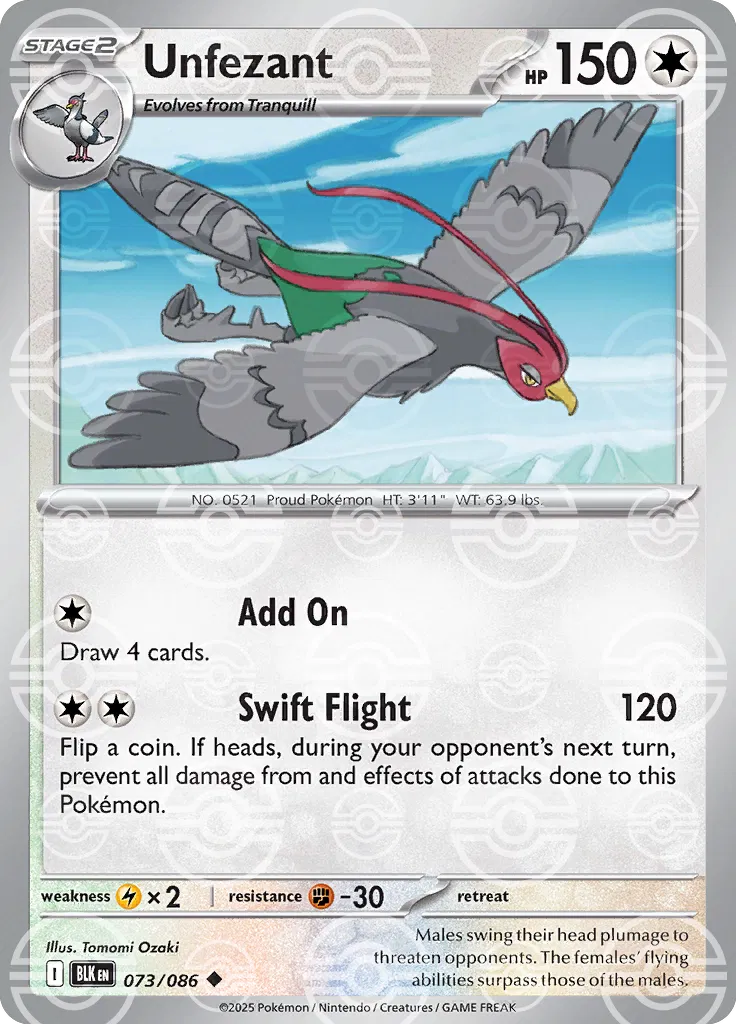 #073 Unfezant
