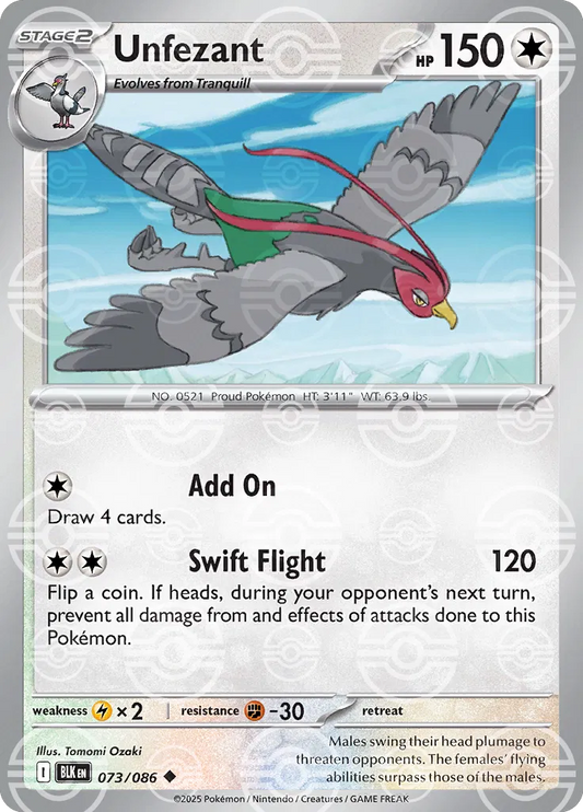 #073 Unfezant