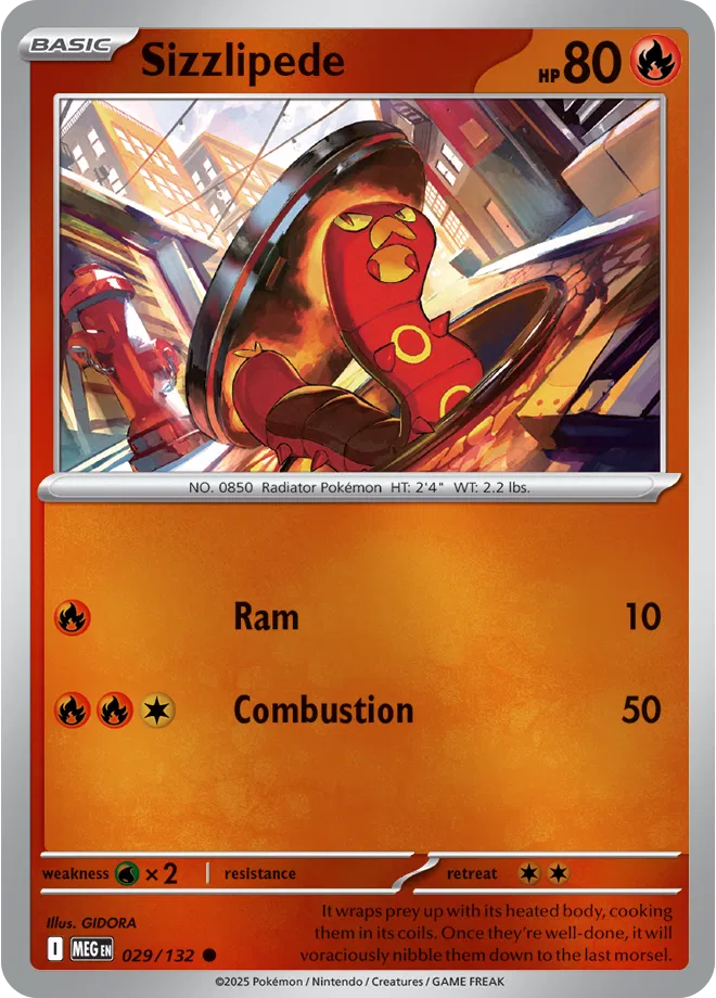 #029 Sizzlipede