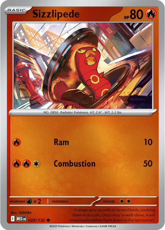 #029 Sizzlipede