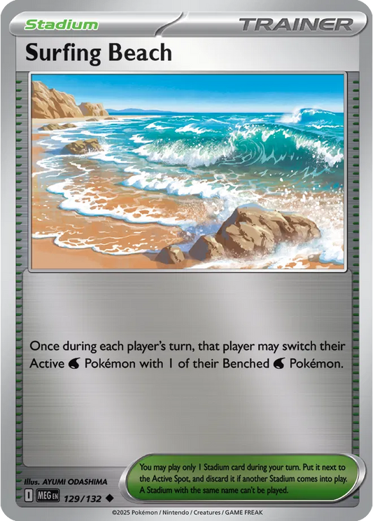 #129 Surfing Beach