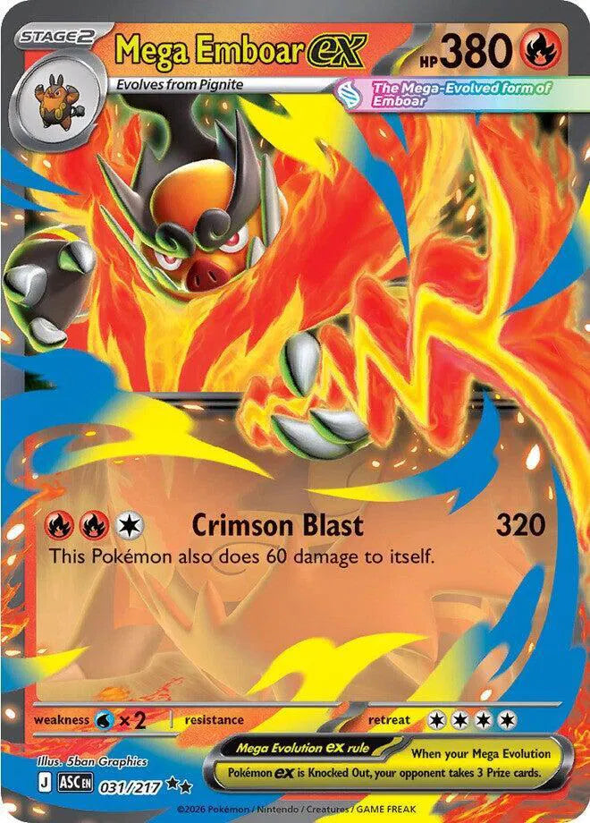 #031 Mega Emboar EX