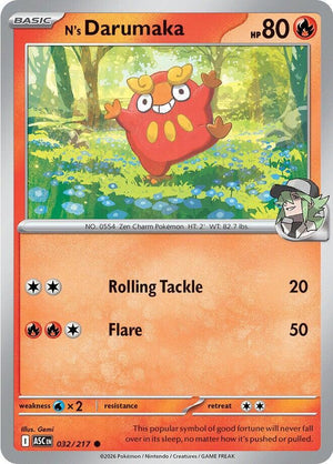 #032 N's Darumaka