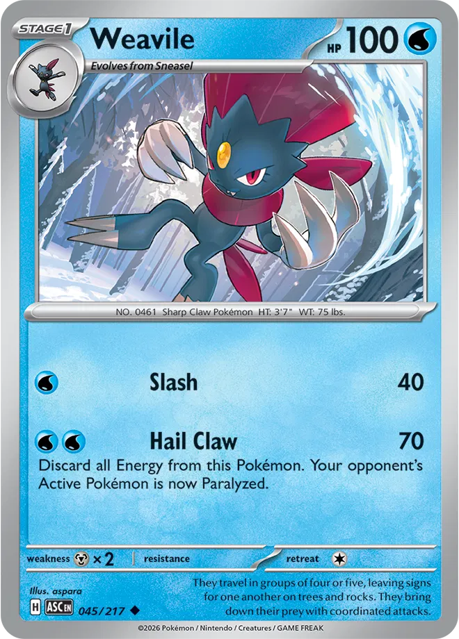 #045 Weavile