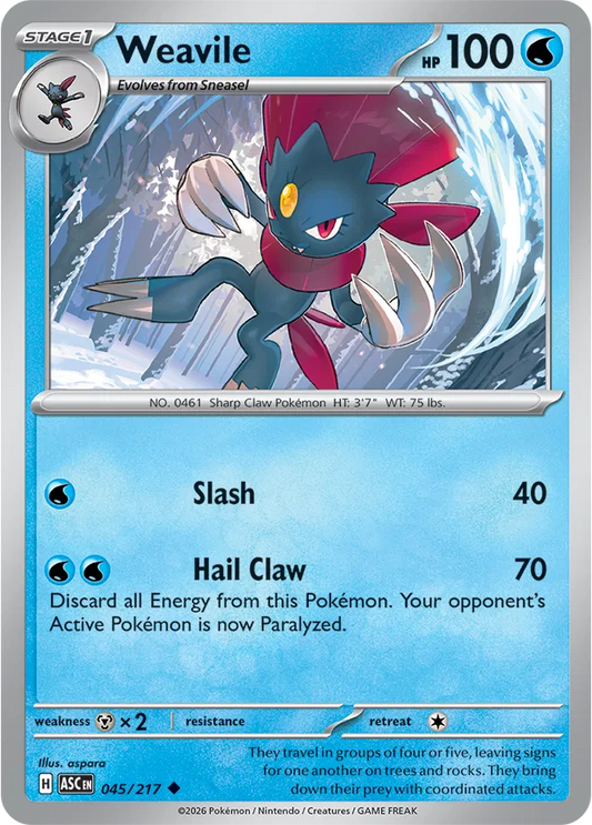 #045 Weavile