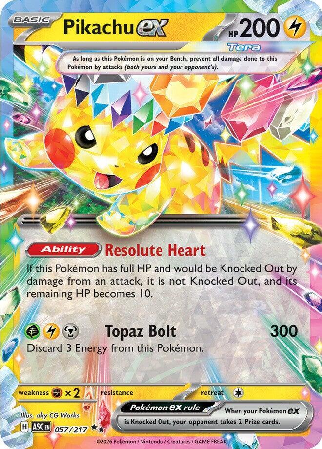 #057 Pikachu EX