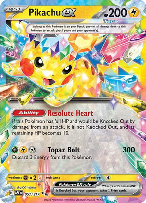 #057 Pikachu EX