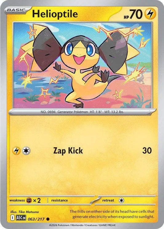 #063 Helioptile