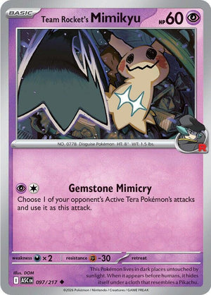 #097 Team Rocket's Mimikyu