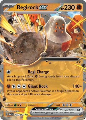 #107 Regirock EX