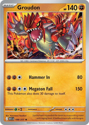 #108 Groudon