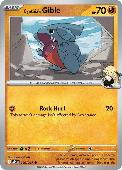 #109 Cynthia's Gible