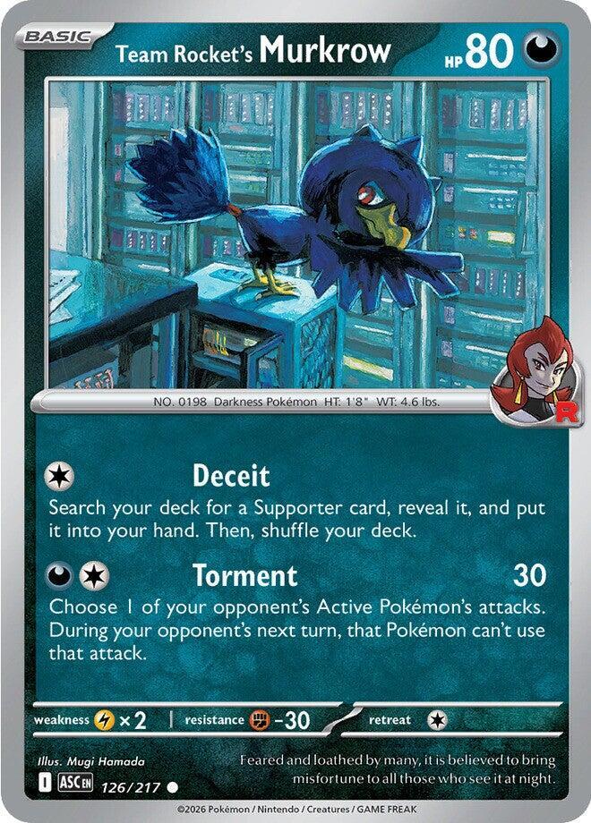 #126 Team Rocket's Murkrow