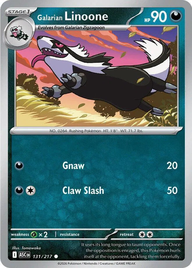 #131 Galarian Linoone