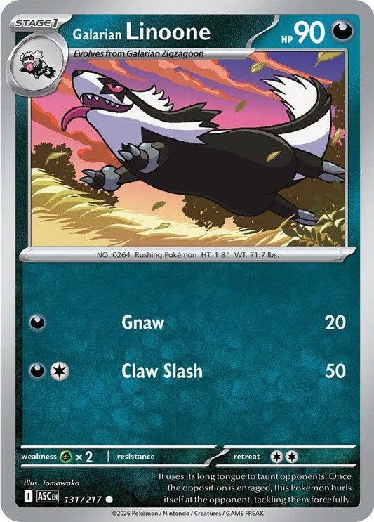 #131 Galarian Linoone