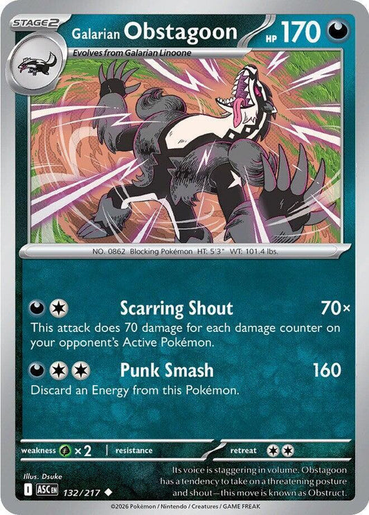 #132 Galarian Obstagoon