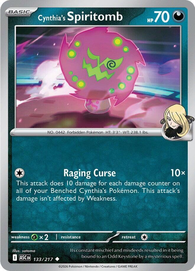 #133 Cynthia's Spiritomb