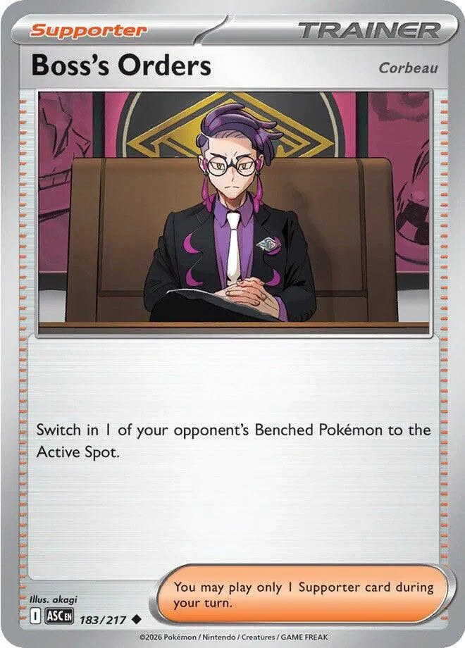 #183 Boss's Orders [Corbeau]