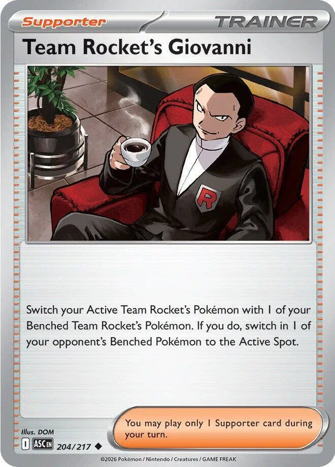 #204 Team Rocket's Giovanni