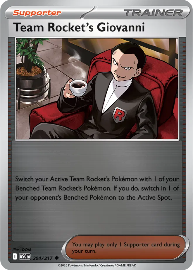 #204 Team Rocket's Giovanni