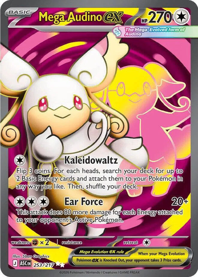 #253 Mega Audino EX
